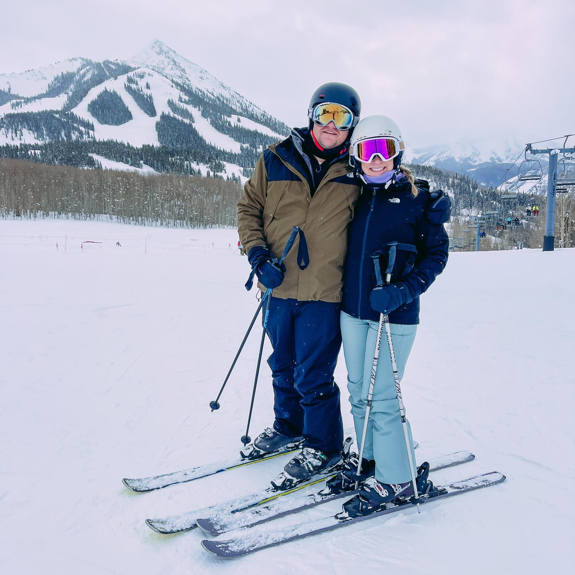 Denver's first time snow skiing in Colorado!