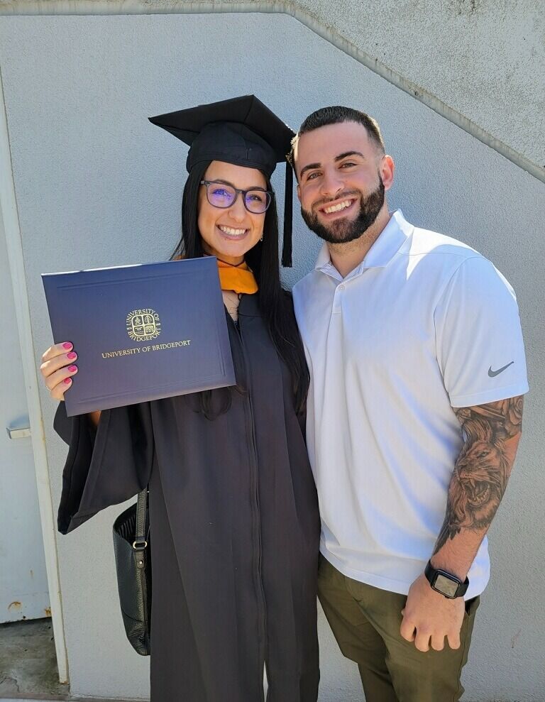 Ally graduating nursing school!