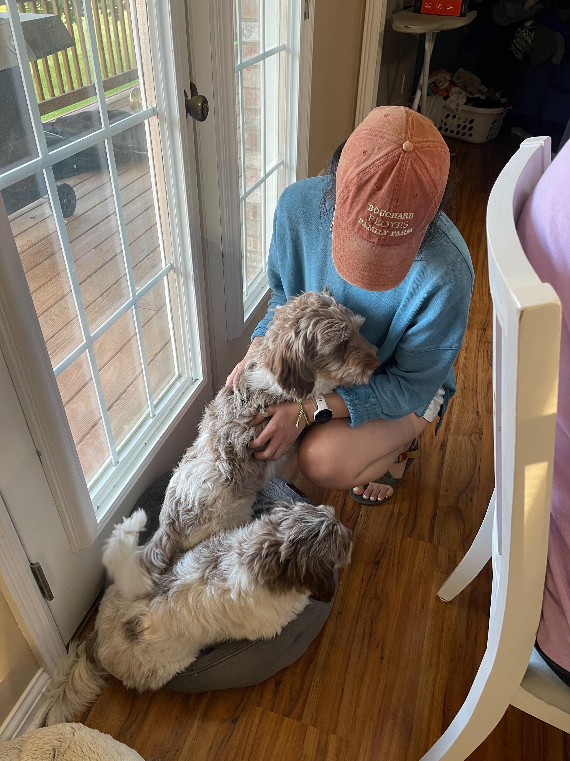 One of many visits down to KY... just to see the dogs of course ;)