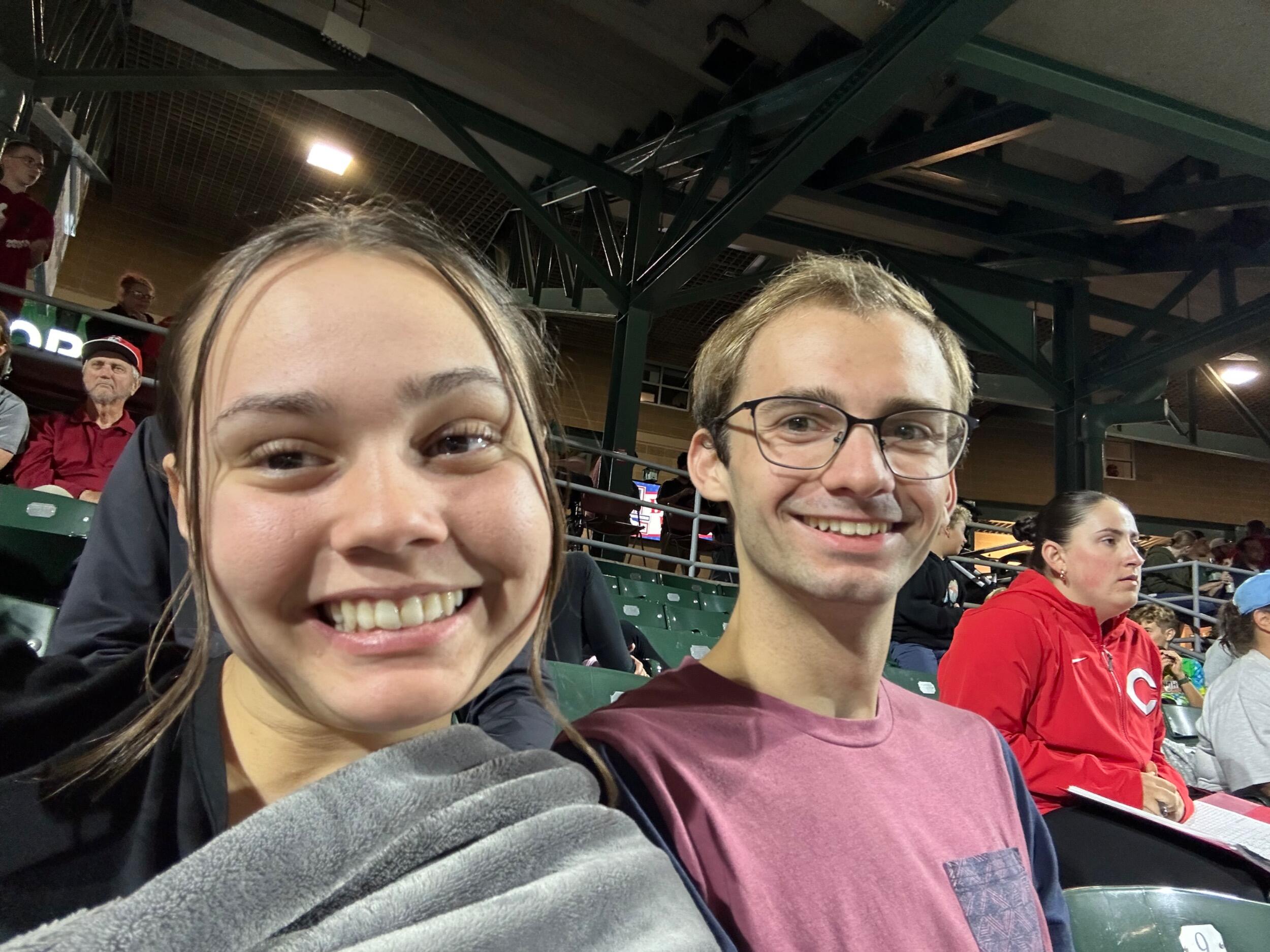 First baseball game!