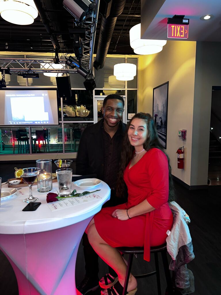 They spent their 1st Valentine's Day together in Raleigh ❤️