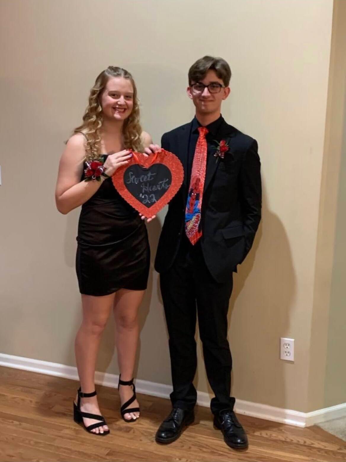 Sweetheart dance, the beginning of our love story!