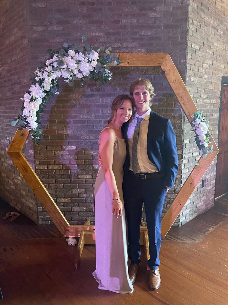 Matthew and Erica attended Erica's brother's wedding. 