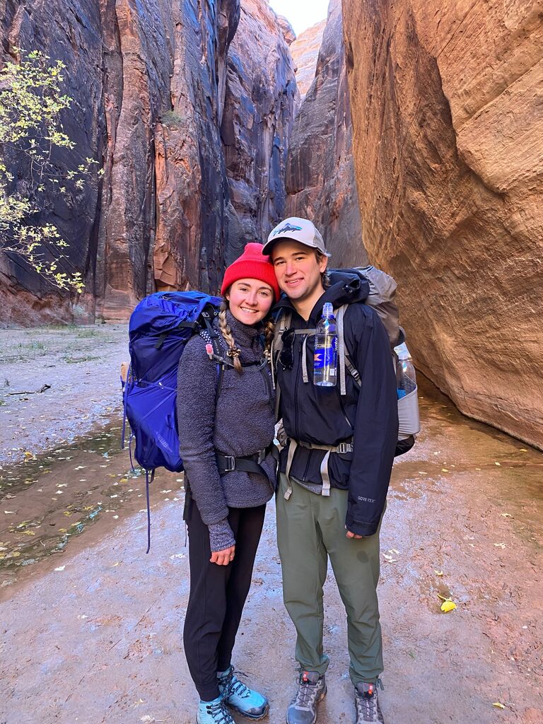 Backpacking Buckskin Gulch in southern UT. So so beautiful! With more friends!