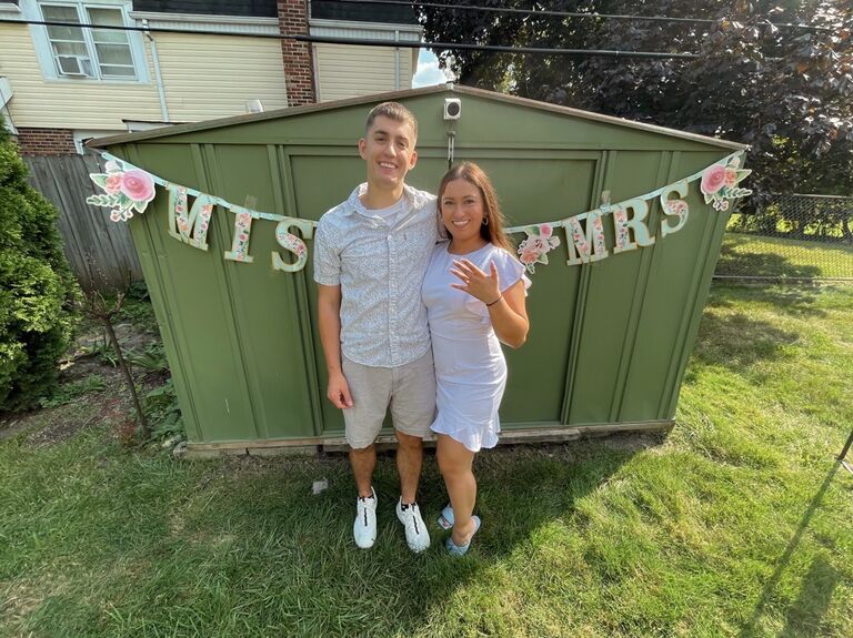 Our wholesome engagement party with our friends and family