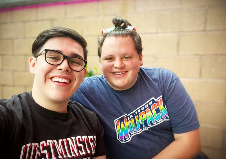 Our first time in public with friends since shutdown started in March 2020.