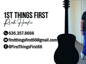 1st Things First - Guitarist - O Fallon, MO - Hero Gallery 1