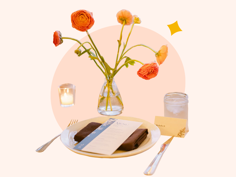 Floral table centerpieces