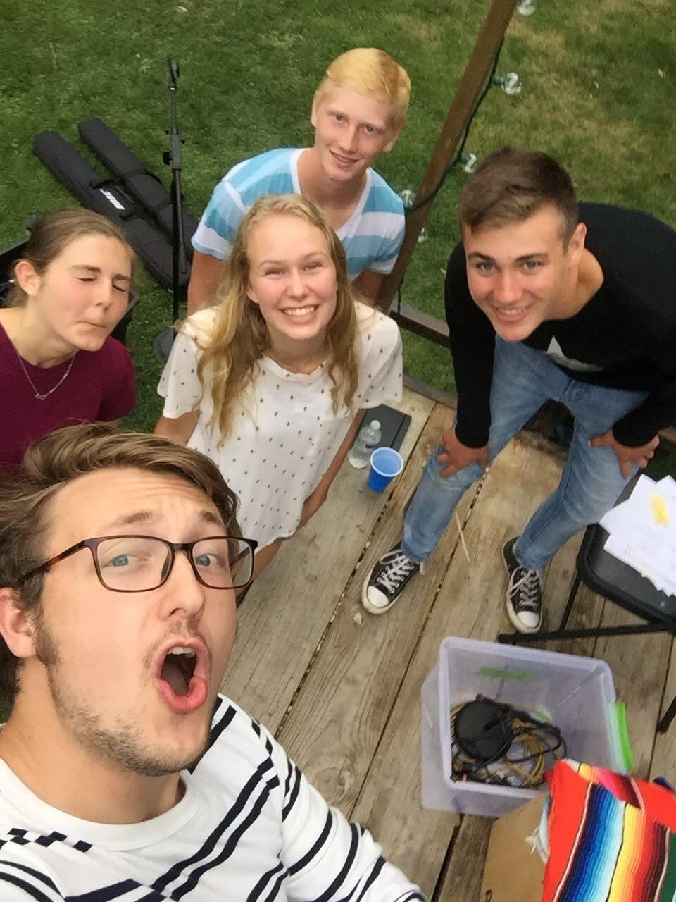 Soon, they discovered their shared love of music. With some friends, they organized a worship night for the youth group. Both had begun to like the other over the summer, but knew not of the reciprocated sentiment. 