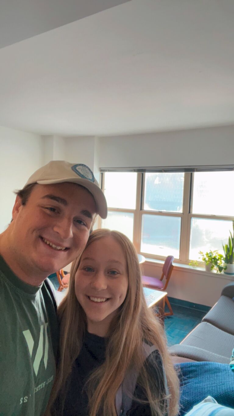 The fall semester started and so did our workload. I spent the first two weeks of the semester with Caleb at Georgia Tech and then had to go home to start a new job. Long distance was hard but we saw each other throughout the school year as much as we could. 