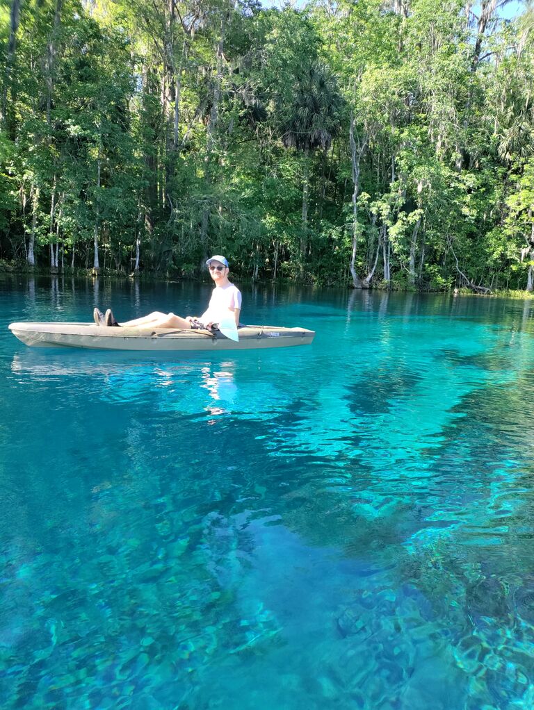 Silver Springs, Florida
Home to wild rhesus monkeys, we kayaked 11 miles to find them!