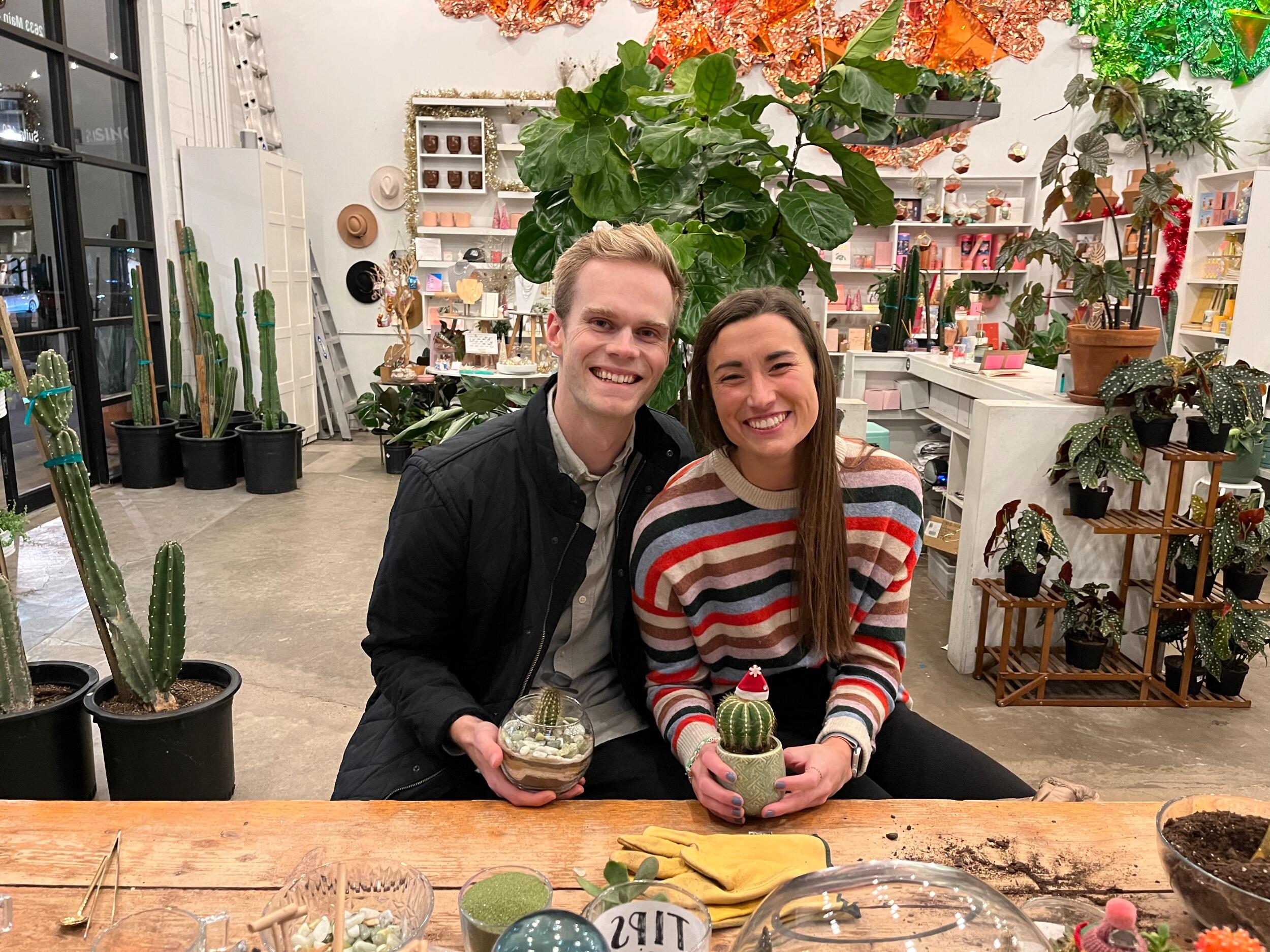Our first date!