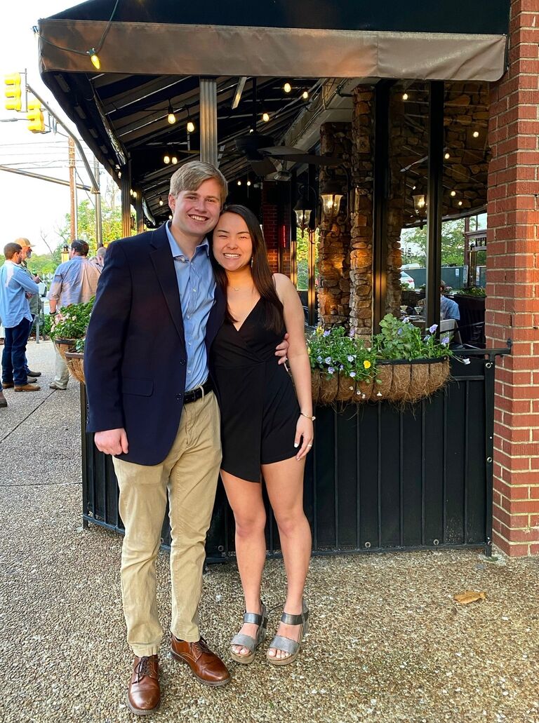 Fancy dinner before a date party at Pike!