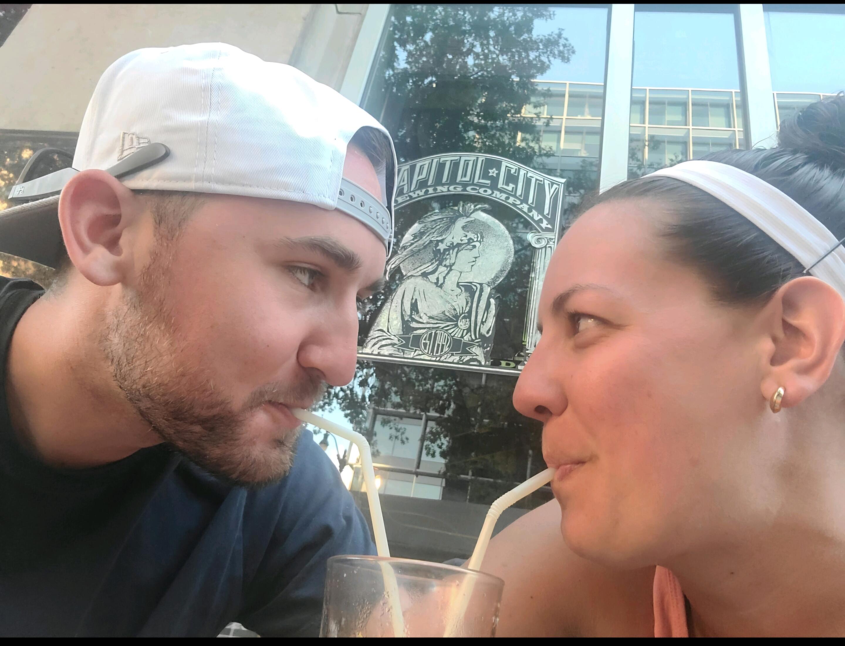 Paul made is 1st of many trips 3,000 miles across the country to join Colleen for shenanigans in the city of Washington DC. 