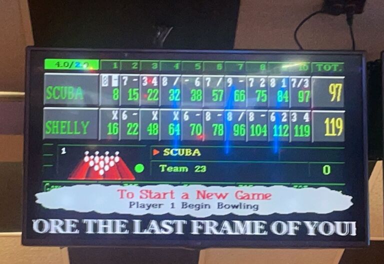 The start of a friendly competitive life. Whether it's bowling, chess or punch buggys. haha!