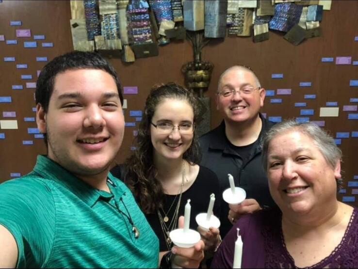 Throughout the years Lacey joined Caleb and his family during many Jewish holidays to explore Judaism and spirituality. 