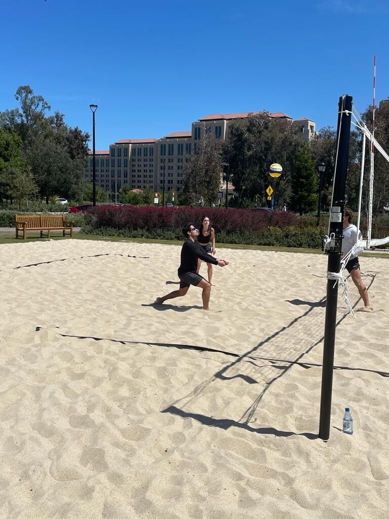 Beach volleyball at Stanford