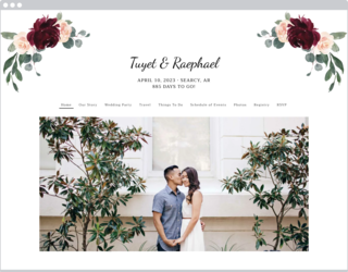 Floral Hoop Design
