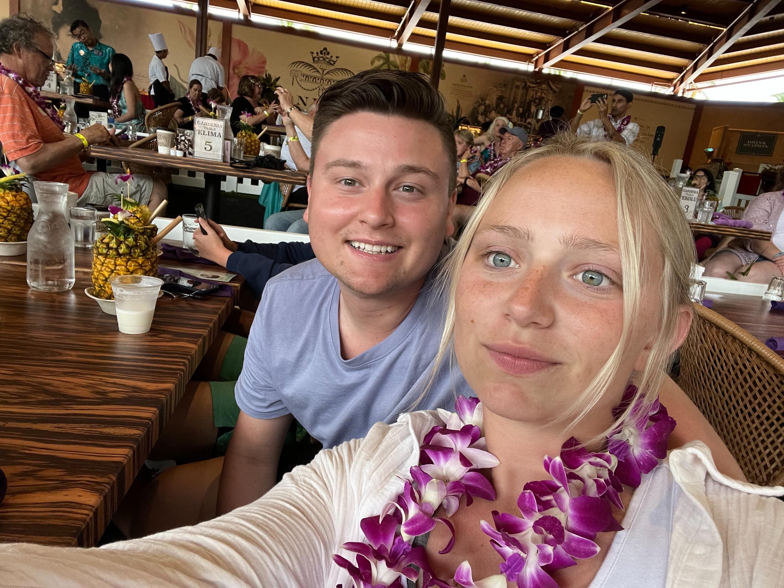 Family trip. Laie, Hawaii