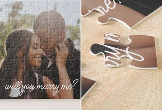 Collage of two proposal puzzle ideas