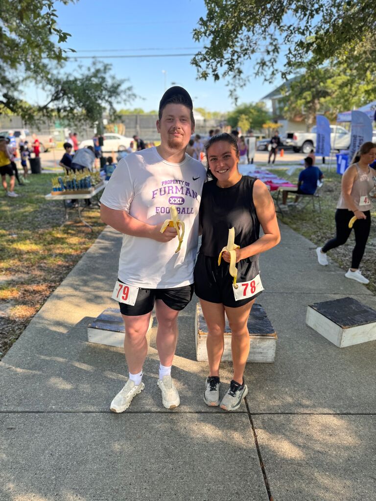 They also laced up for a 5K in Pass Christian, Mississippi—adding yet another shared milestone to their growing list of adventures.
