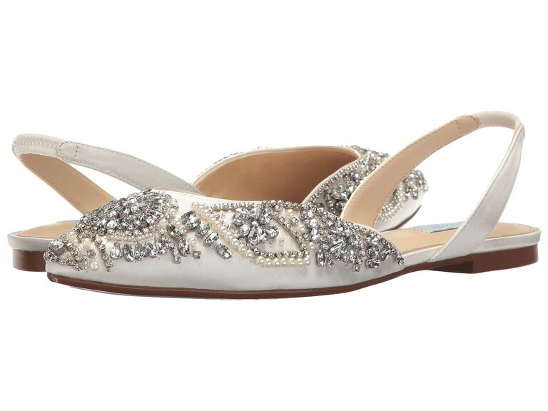 25 Flat Wedding Shoes Fancy Enough for Your Special Day