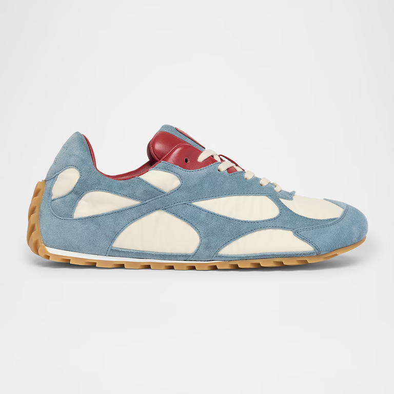 Bottega Veneta blue sneaker for bride
