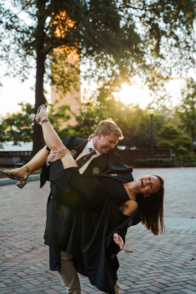 Graduating from Georgia Tech together