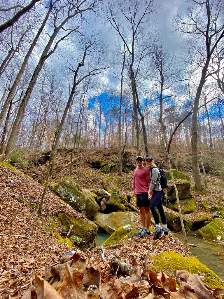 Hiking in Hayleyville, AL 