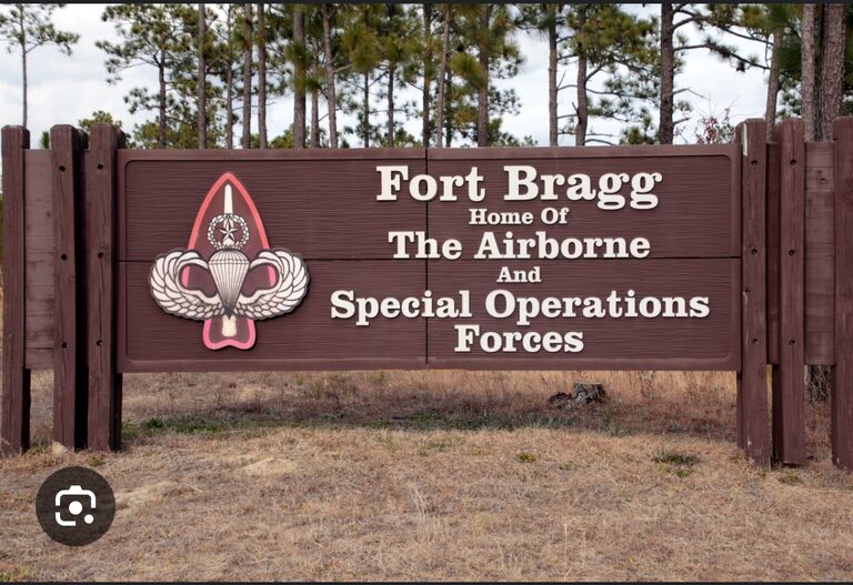 Met at Fort Bragg, NC