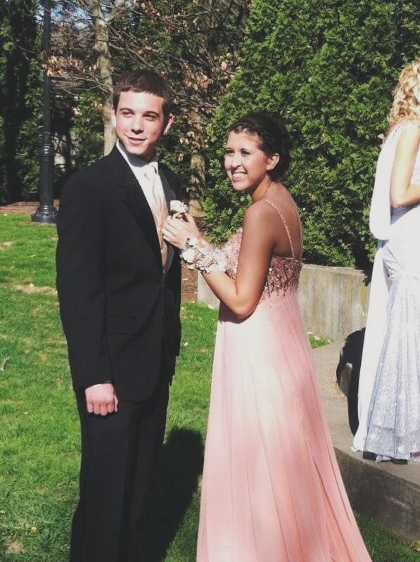 Derek and I became close friends in Junior year of high school. Senior year, Derek made a pact with me that if we didn't have dates by prom, we would go with each other. I don't think either of us expected to find dates and knew that was just Derek's quiet shy way of asking me to prom.