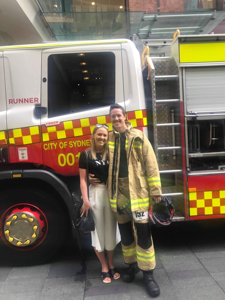 Marcus' Firefighter climb for MND 