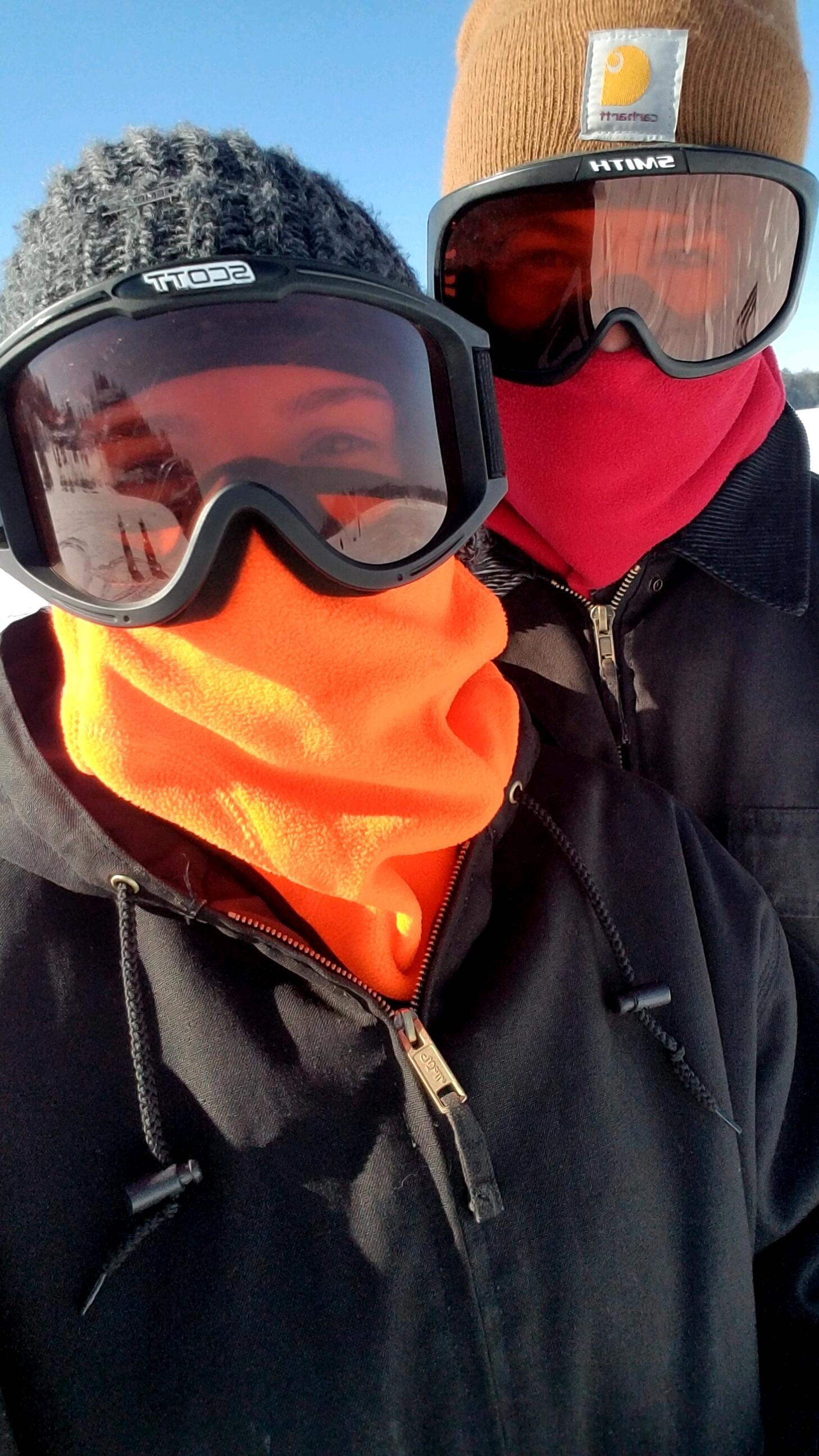 Our first trip up north in Wisconsin together.