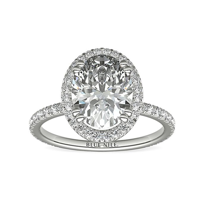Blue Nile diamond engagement ring online