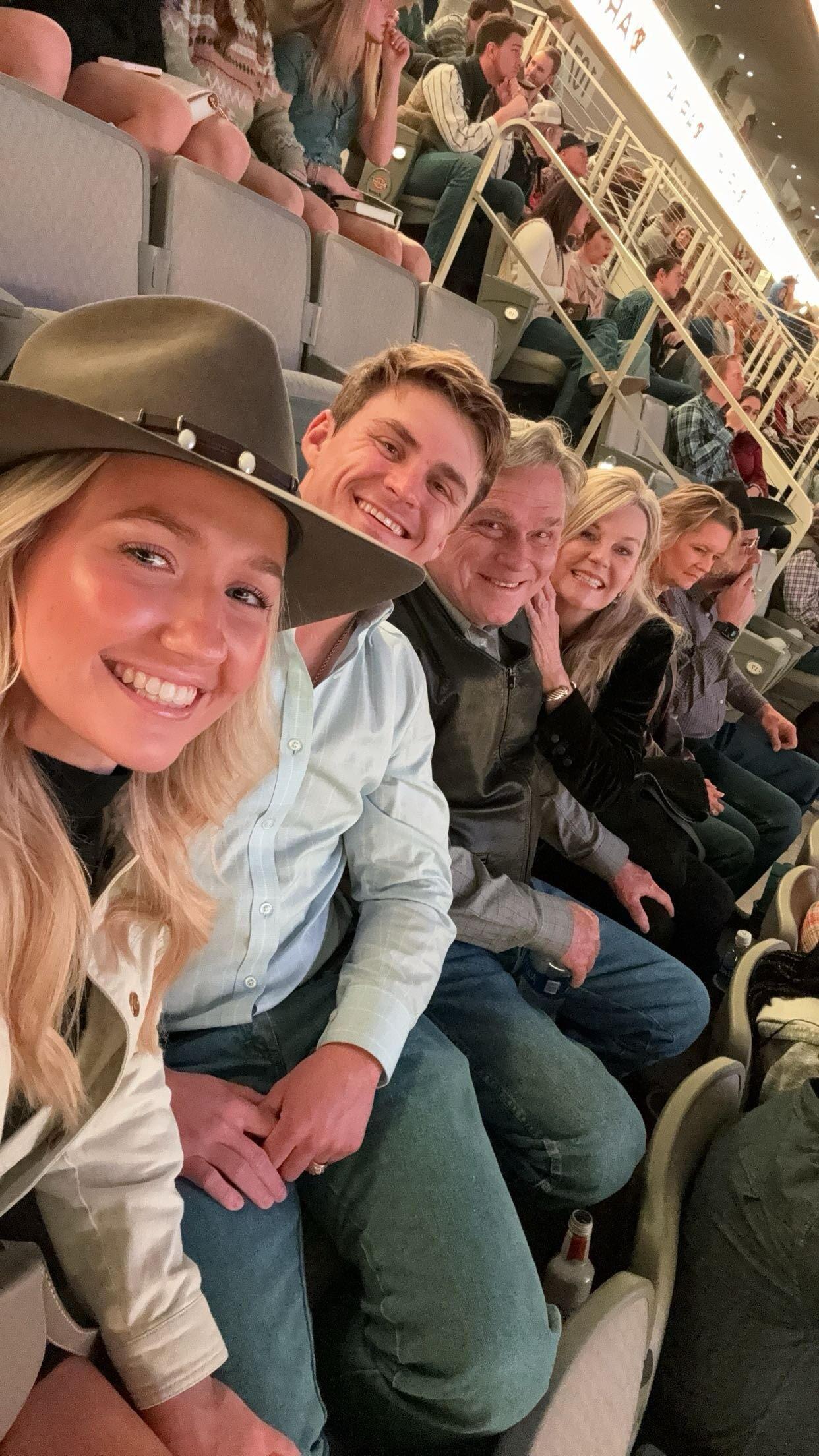 Fort Worth Rodeo with the Whitten's!