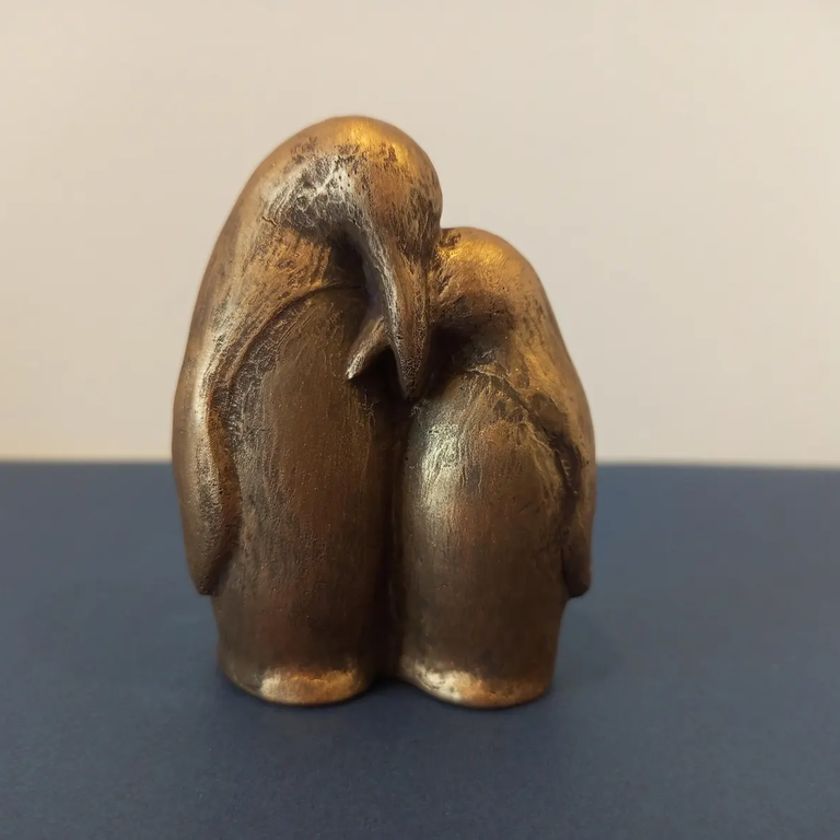 Penguin sculpture