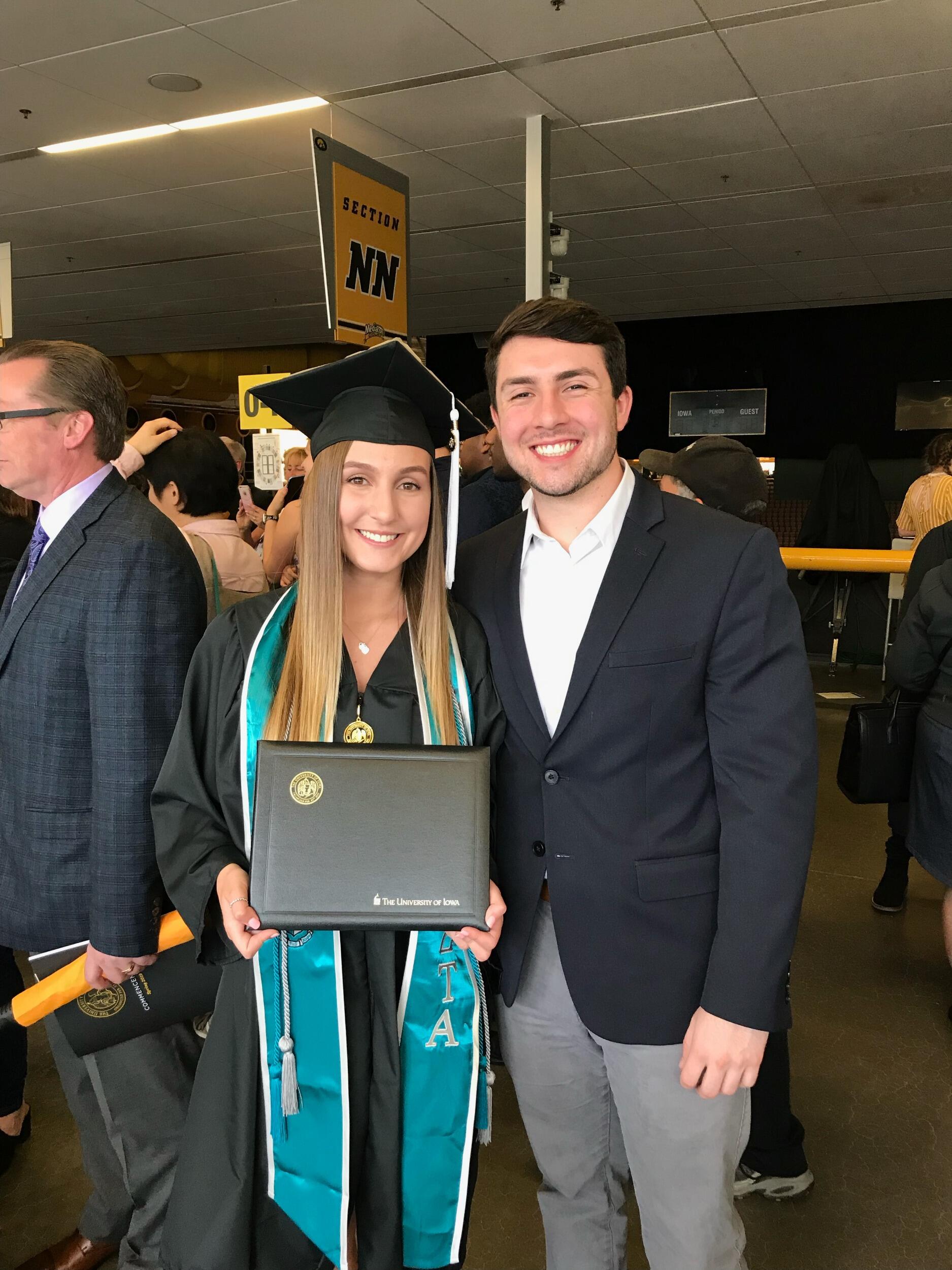 Maddy's undergrad graduation! 