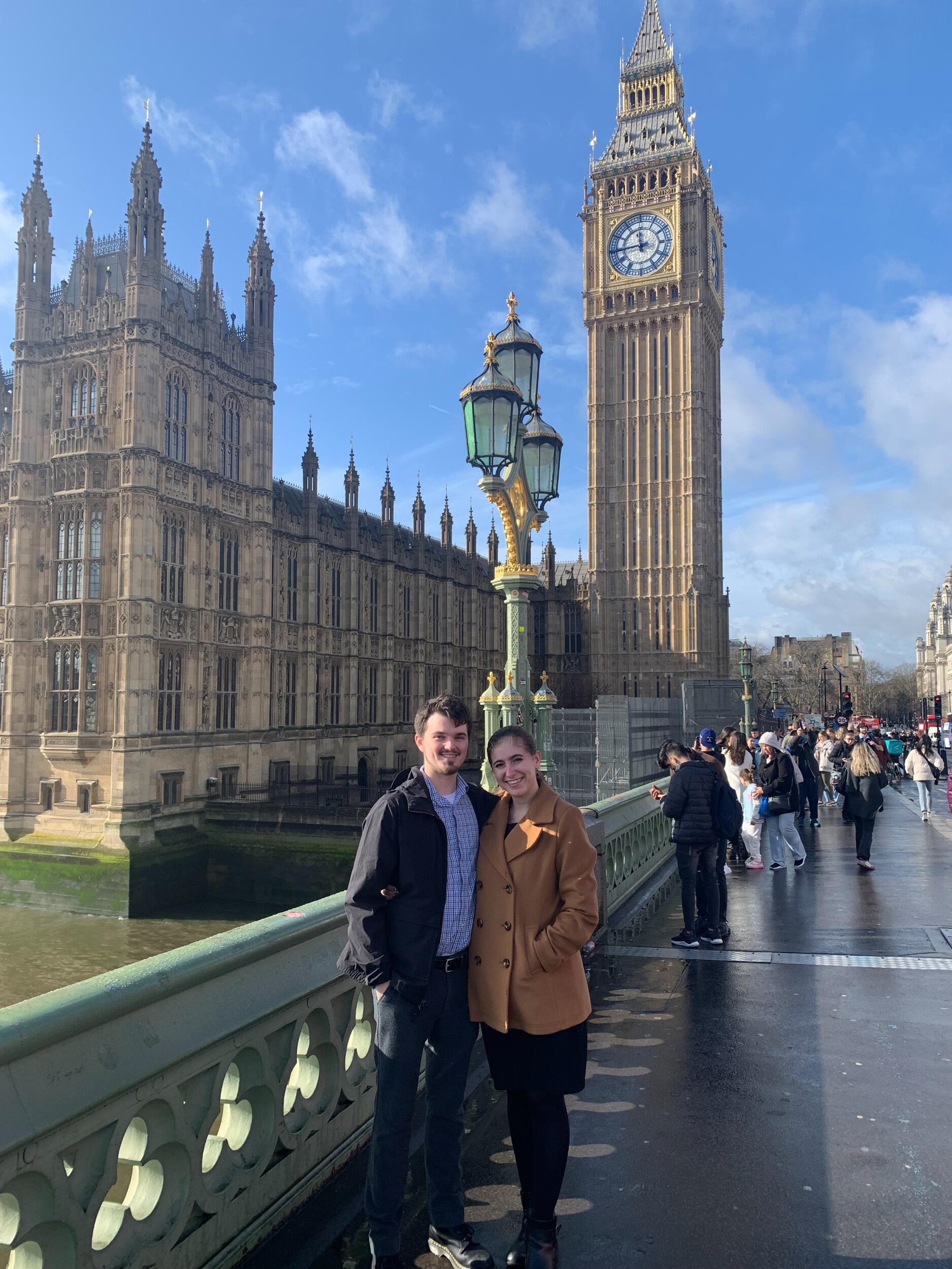 In the new year, Sam took the leap across the pond - his first cross-continental trip! He came to visit Sarah and see what life in the UK was all about.