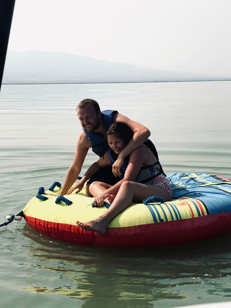 Partying on the grossest lake in Utah!