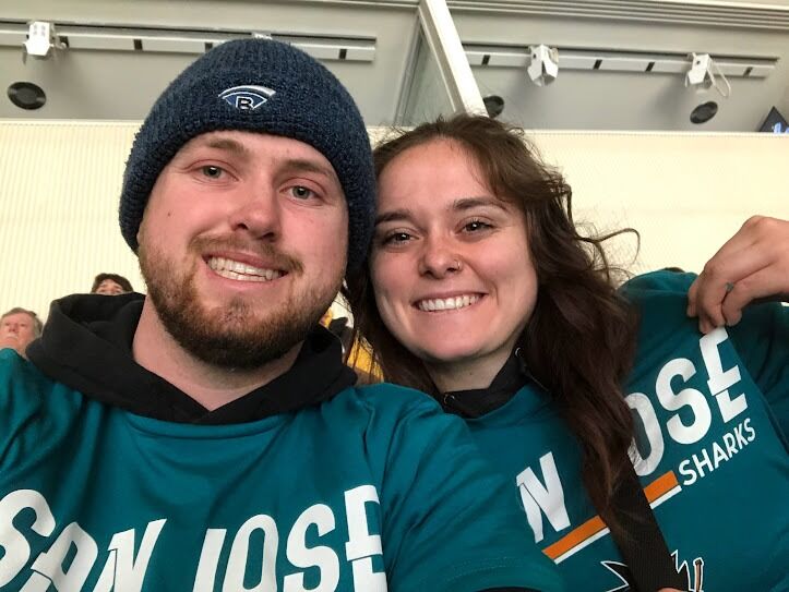 Another birthday special! Keagan took Bri to none other than the Sharks Hockey Game! Another great day for wins! 5-0 Sharks beat them up! Got to spend the day in San Jose most of the trip was driving. Yay. 
