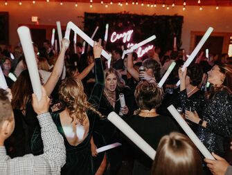 indoor wedding dancing in Manhattan, Kansas