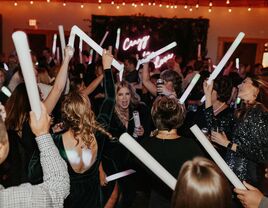 indoor wedding dancing in Manhattan, Kansas