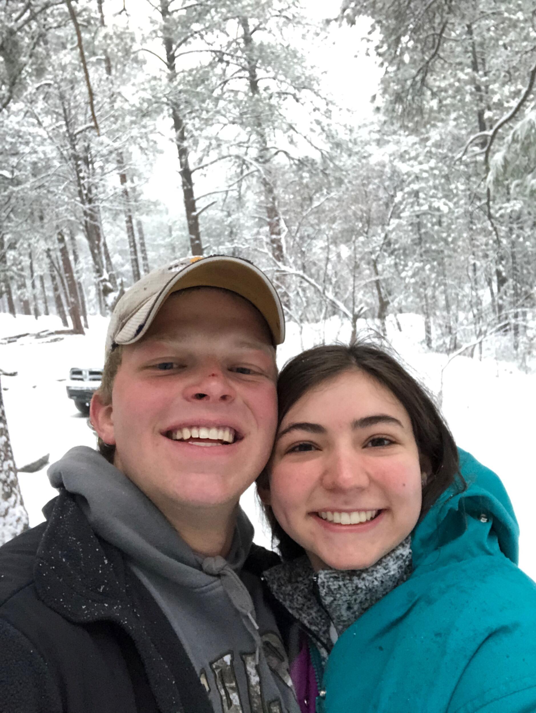 First camping trip that we got 6 inches of s