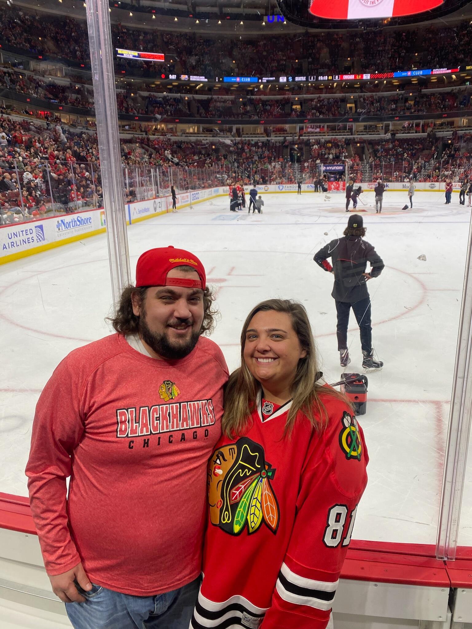 First Hawks game! 