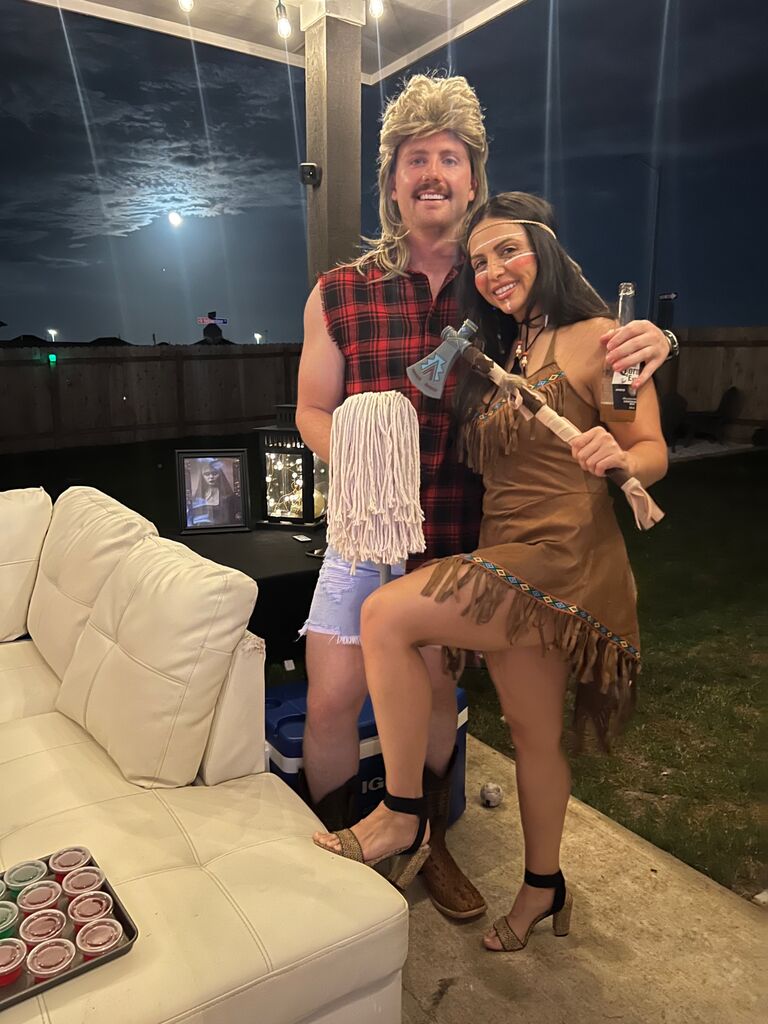 Our first Halloween together in the new house!