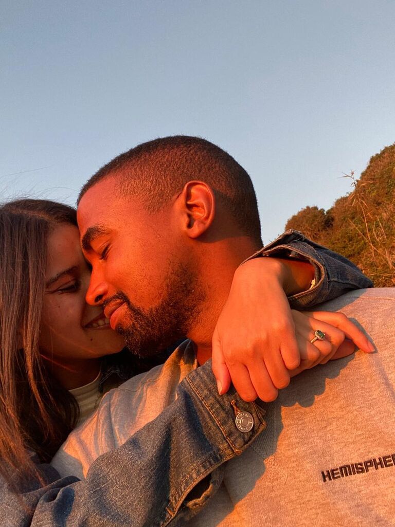 We fell in love with each other on a spiritual, emotional and mental level.