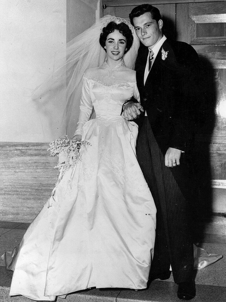 Elizabeth Taylor's wedding dress