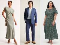 Three guest outfits for Mormon weddings