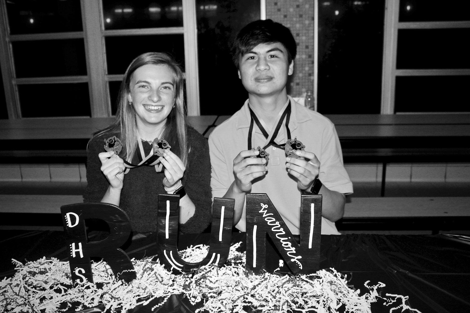 . . . running cross country together for all of high school 