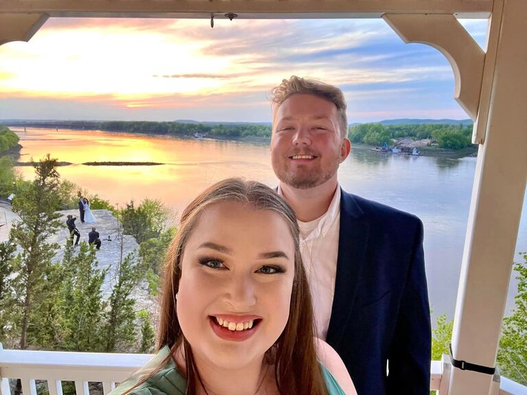 We went to Hermann, Missouri for a friend's wedding where we went on wine tours and had unlimited toasted raviolis!